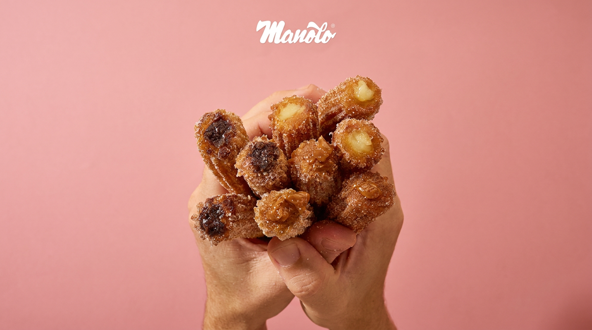 Churros with dulce de leche